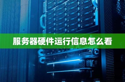 如何查看服務(wù)器硬件運行信息 信息系統(tǒng)運行維護服務(wù)的關(guān)鍵步驟